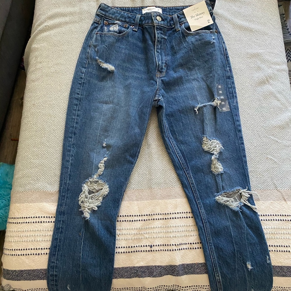 Abercrombie curve love jeans